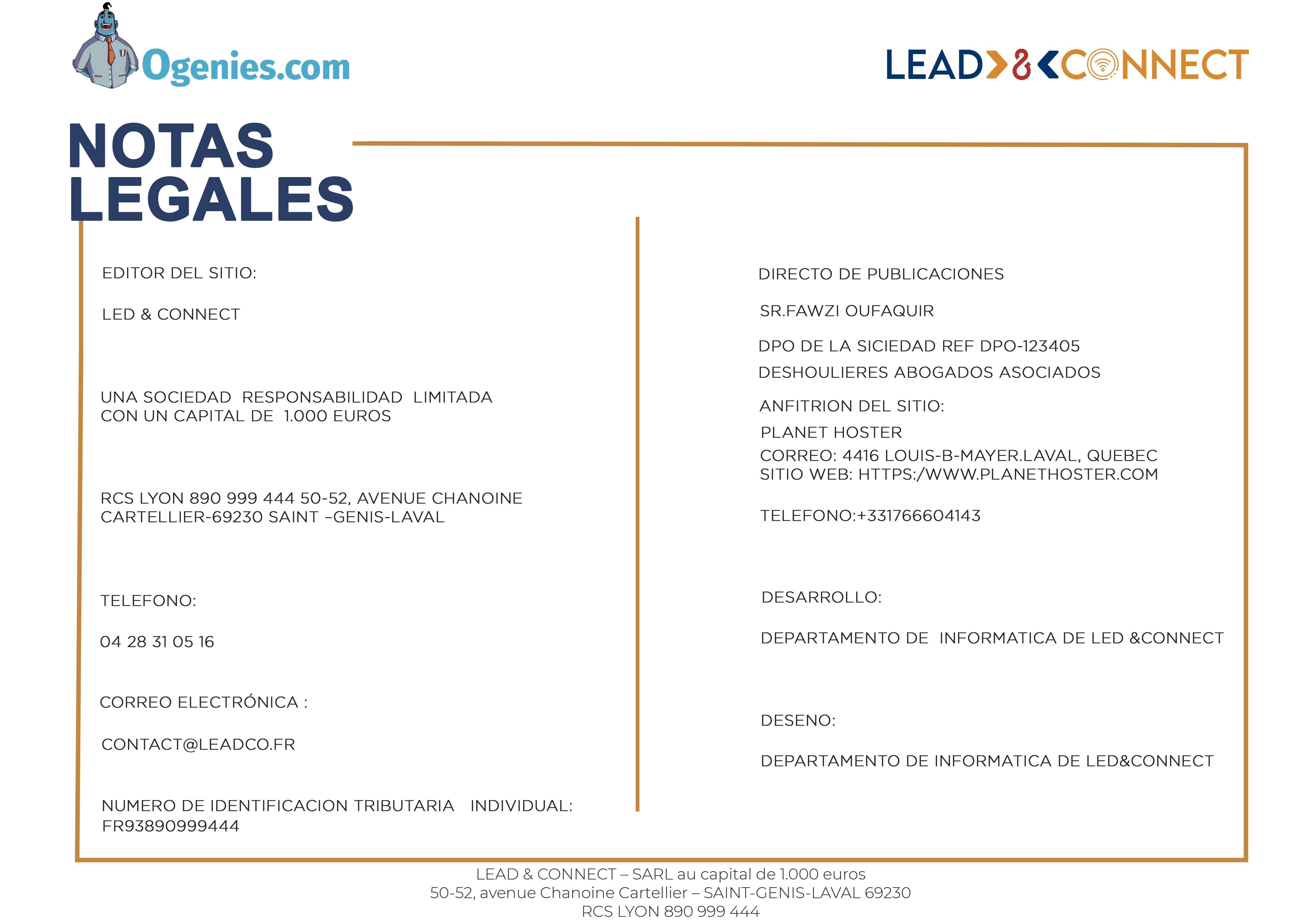 Notas Legales